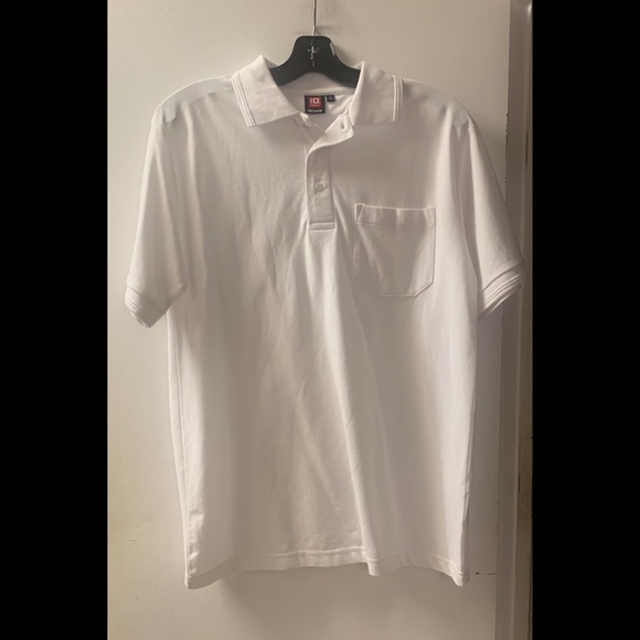 🌟 Men's ID Identity Polo with Pocket - Picture 2 of 3